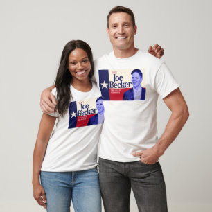Empregado da camisa da campanha do mês