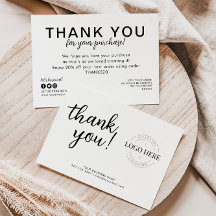 Empresa de Logotipo Orçamentário Obrigado pela Com