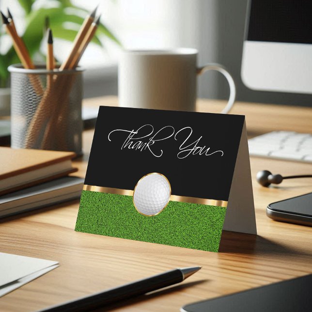 Empresas Classy Golf Obrigado Cartões (Criador carregado)