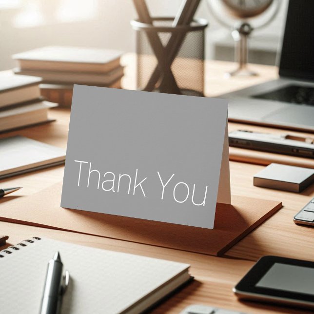 Empresas simples - Cartões de agradecimento (Criador carregado)