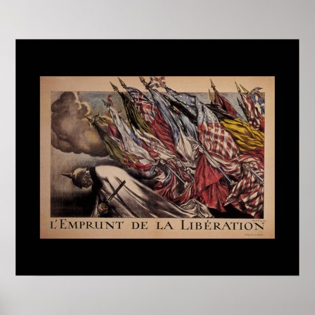 Empréstimo de libertação (1918)_Propaganda poster (Frente)