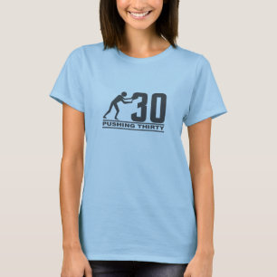 Empurrando 30 camisas - escolha estilo e cor