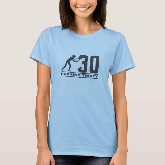 Empurrando 30 camisas - escolha estilo e cor (Frente)
