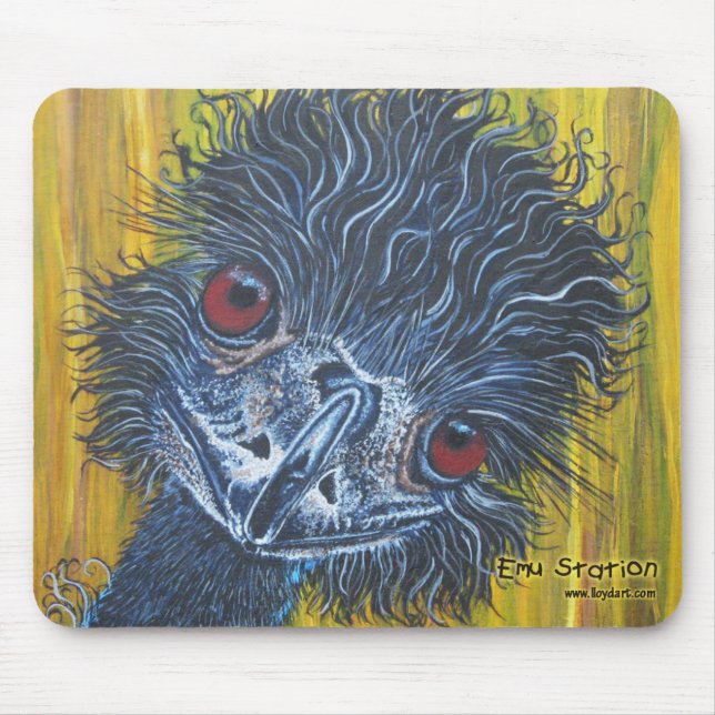 Emu inquisidor Mousepad (Frente)