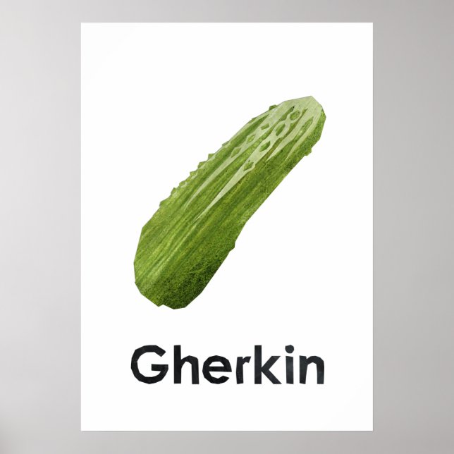 En - Gherkin Poster (Frente)