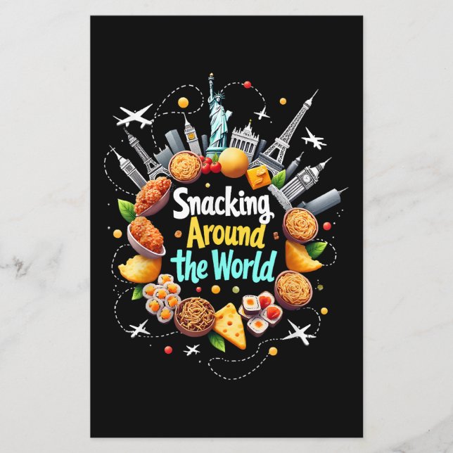 Encaixando Em Torno Do Mundo Rápido Viagem de Comi (Frente)