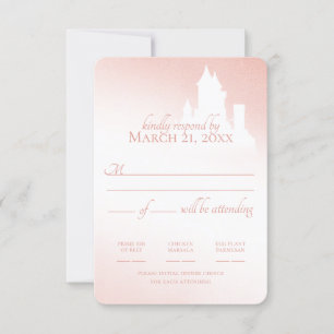 Encantado Castelo Blush Pink Fairy Tale Resposta