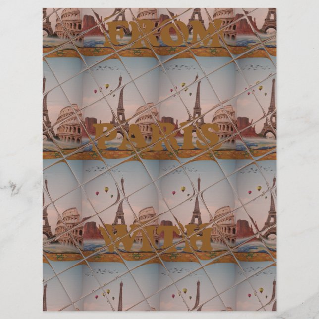 Encantado De Paris Com Amor J'aime Paris Design (Frente)