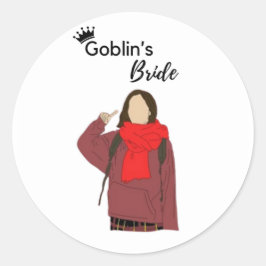 Encantando o adesivo nobre de Goblin