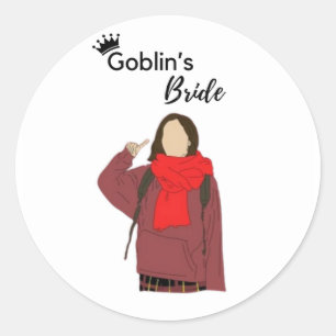 Encantando o adesivo nobre de Goblin