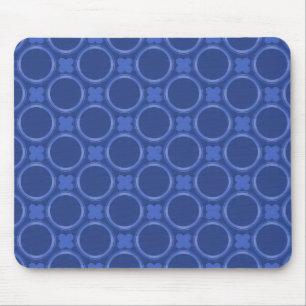 Encanto subtil Mousepad dos azuis marinhos