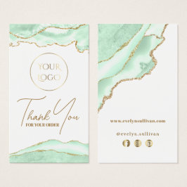 Encapsulamento Seafoam green agate