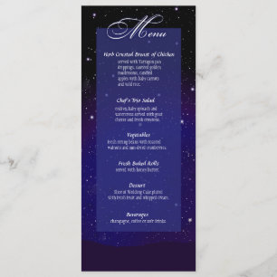 Enchanted nivelando o menu do casamento do