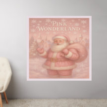 Enchanted Pink Wonderland Santa