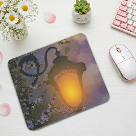 Enchanted Twilight Lamp Mouse Pad