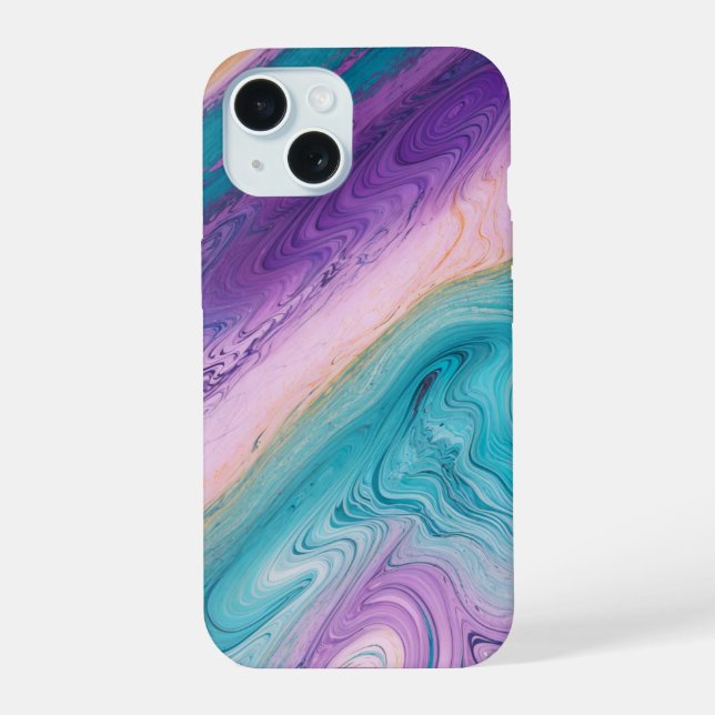 Enchanting Marbled Phone Case (Verso)