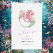 Enchendo o Chá de fraldas da Sereia