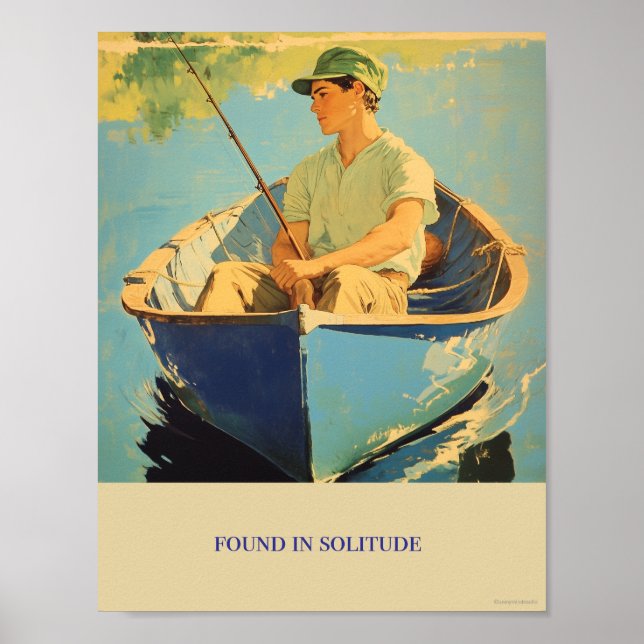 Encontrado no Poster de solidão (Frente)