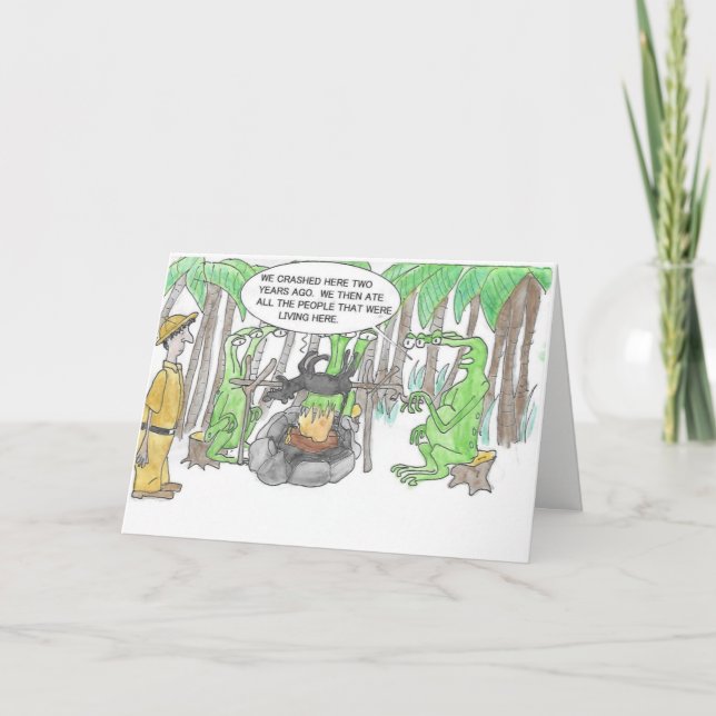 Encontrando um Cartão de Aniversário Surpresa (Frente)