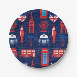 Encontre-me em pratos de papel em Londres