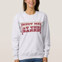 Encontre-Me Na Camiseta De Dança De Barre Balé
