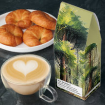 Encontre-Me Para Uma Floresta Verde Verde De Café.