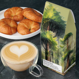 Encontre-Me Para Uma Floresta Verde Verde De Café.