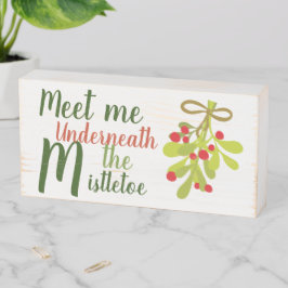 Encontre-Me Por Debaixo Do Sinal Mistletoe Wood
