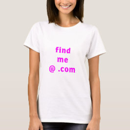 Encontre-me @ t-shirt .Com