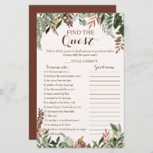 Encontre o Chá de panela А Jogo Convidado