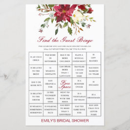 Encontre o Jogo do Chá de Bingo de Convidado IMPRE