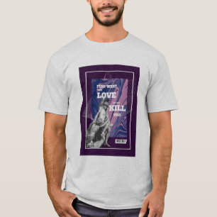 Encontre O Que Você Ama Camiseta Gráfica Motivacio