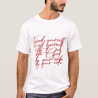 Encontre-se com Deus Camiseta