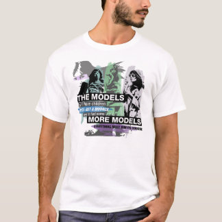 Encontre um pouco mais de t-shirt dos modelos