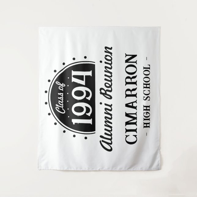 Encontro de Ex-alunos de Qualquer Ano Tapeçaria (Frente)