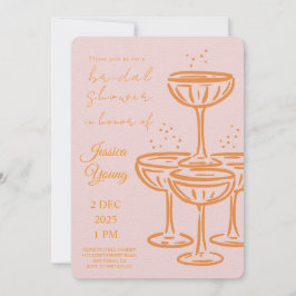 Encontro de Noiva & Convite de Coquetel nupcial