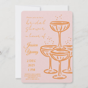 Encontro de Noiva & Convite de Coquetel nupcial