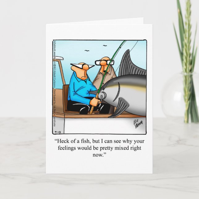 Encorajamento Engraçado Cartão de Saudação Humor (Frente)