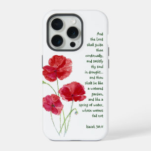 Encorajar Escritura Isaías Jardim Flor de Papoula