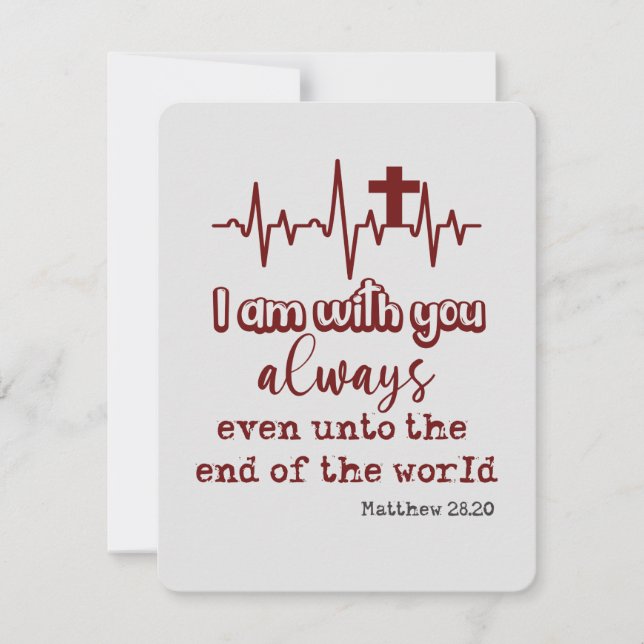 Encorajar o KJV Jesus a citar cristão (Frente)