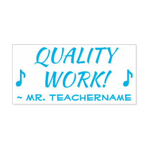 Encorajar "TRABALHO DE QUALIDADE!" Carimbo de Borr