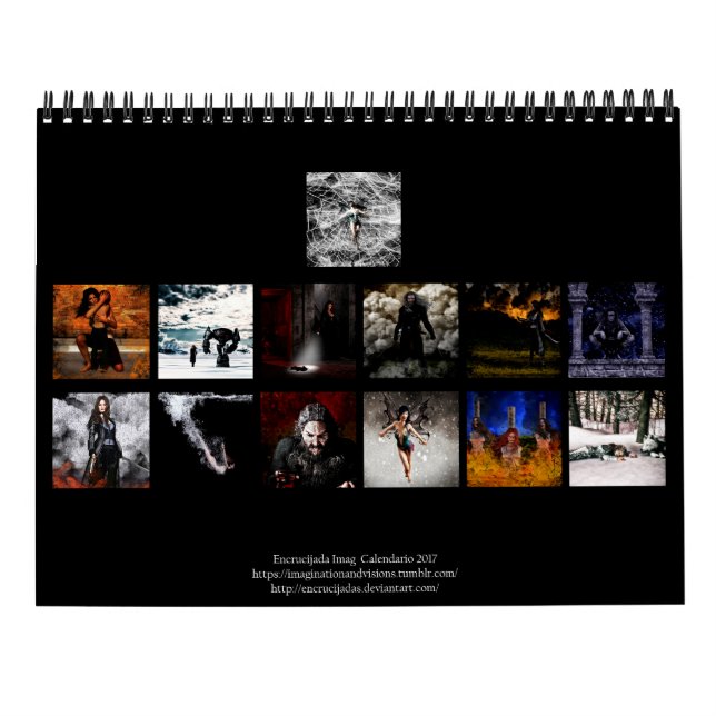 Encrucijada Imag - Calendario 2017 (Verso)