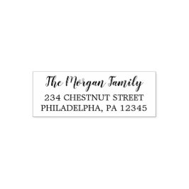 Endereço de devolução carimbo