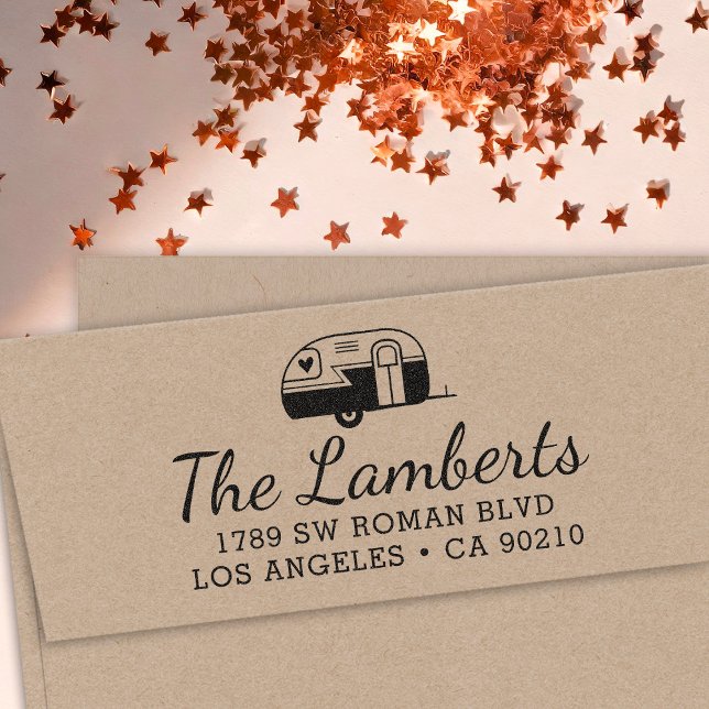 Endereço de Devolução Carimbo de Apagamento Presen (Criador carregado)