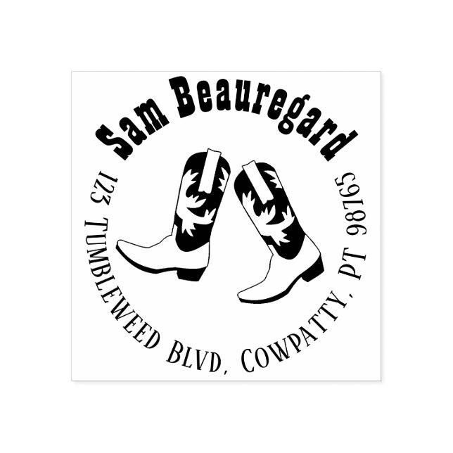 Endereço de Devolução País Carimbo Linha Dança (Impressão)