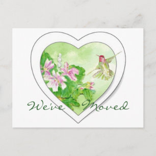 Endereço novo do colibri, cartão Home novo