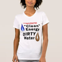 Energia limpa; O t-shirt das mulheres sujas da