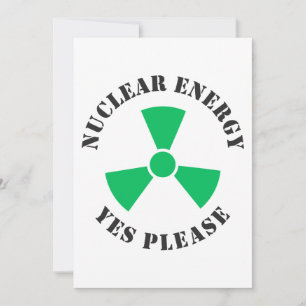 Energia Nuclear, Sim, Por Favor, Convite À Energia