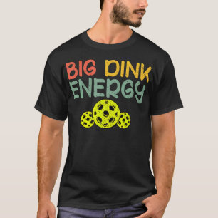 Energia Retro Big Dink de Pickleball Camiseta Engr