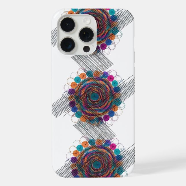 Energia Vórtice Abstrata – Apple iPhone (Verso)